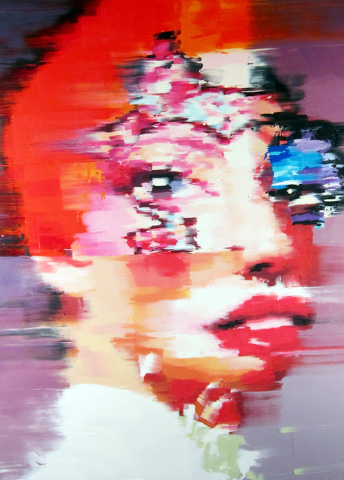 Hermes #2, 2019, oil on canvas, 26 x 19 in. / 66.04 x 48.26 cm.