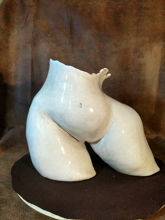 Nuit #27, 2025, ceramic, 10 x 13 x 7 in. / 25.4 x 33.02 x 17.78 cm.