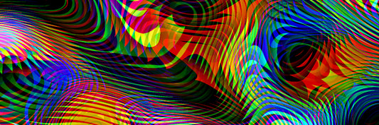 Black Moon -- Portland Midnight, 2020, dye-infused aluminum print, 32 x 96 in. / 81.28 x 243.84 cm.