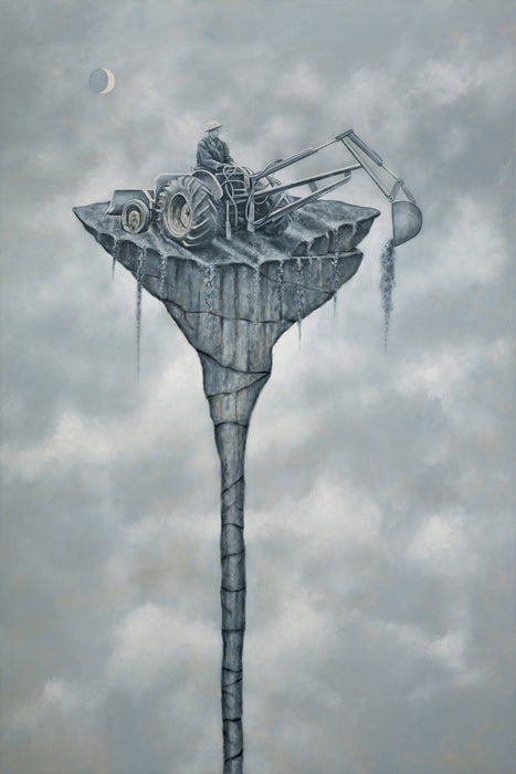 Moonlight, 2018, oil on canvas, 72 x 48 in. / 182.88 x 121.92 cm.