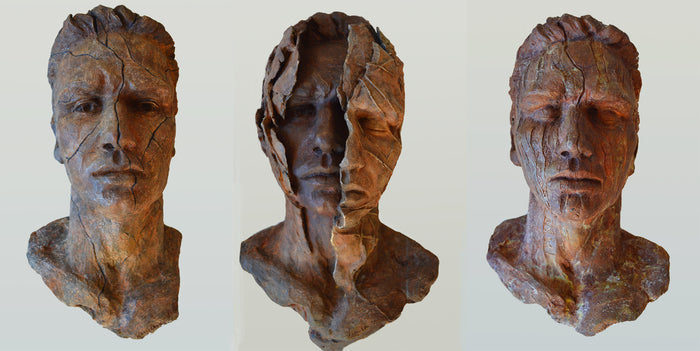Awakening 3, 2018, bronze, 17 x 7 x 6 in. / 43.18 x 17.78 x 15.24 cm.