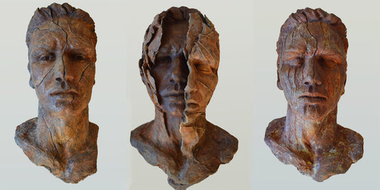 Awakening 3, 2018, bronze, 17 x 7 x 6 in. / 43.18 x 17.78 x 15.24 cm.