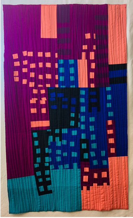 Compartments #35, 2021, fiber, 39 x 23 in. / 99.06 x 58.42 cm.