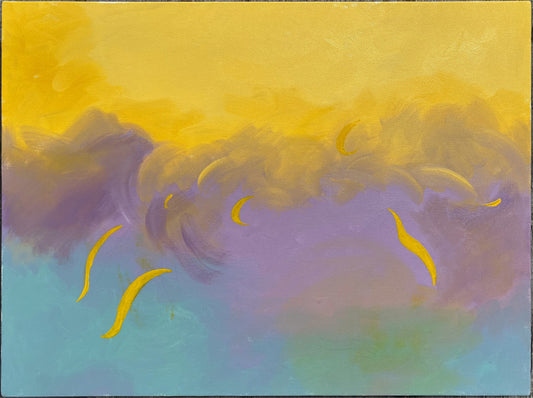 High Sea, 2021, oil on canvas, 18 x 24 in. / 45.72 x 60.96 cm.