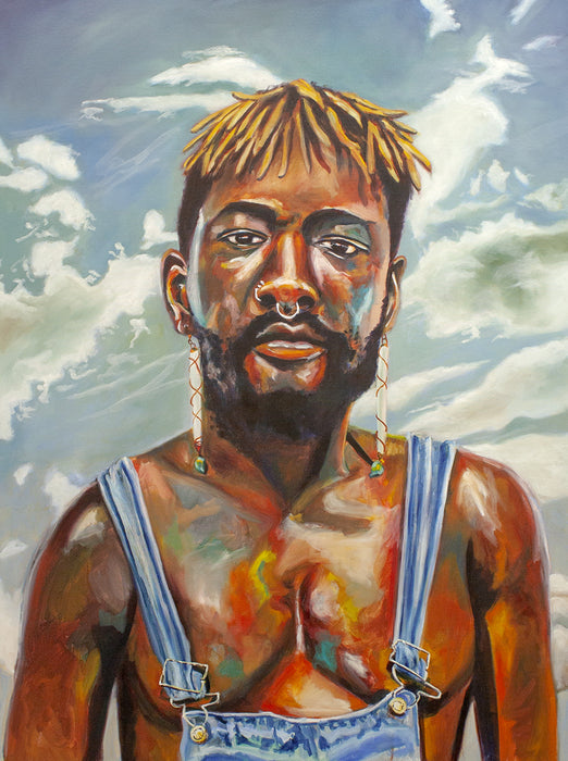 Stephonne, 2021, oil on canvas, 30 x 48 in. / 76.2 x 121.92 cm.