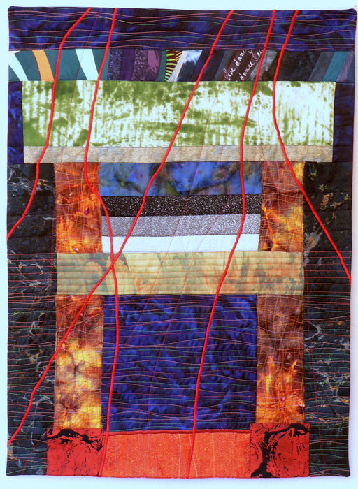 Aztec Altar, 2016, mixed media, 31 x 23 in. / 78.74 x 58.42 cm.