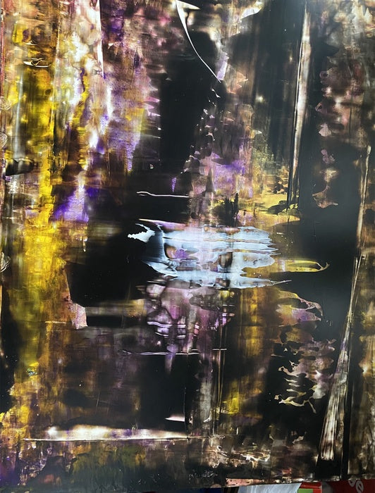 After the Fire, 2022, acrylic, 26 x 20 in. / 66.04 x 50.8 cm.