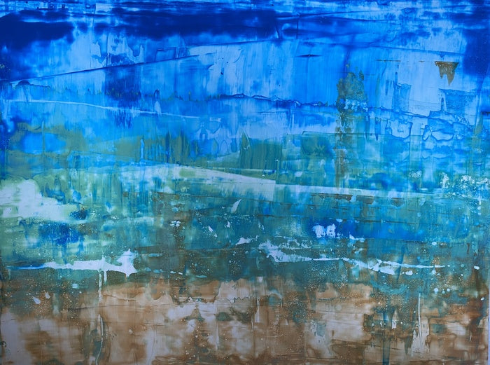Presque Isle, 2022, acrylic, 20 x 26 in. / 50.8 x 66.04 cm.