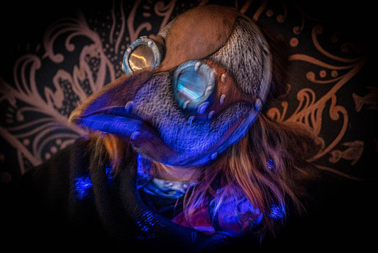 Self-Portrait: Bird of Plague, 2021, archival pigment print, 24 x 30 in. / 60.96 x 76.2 cm.