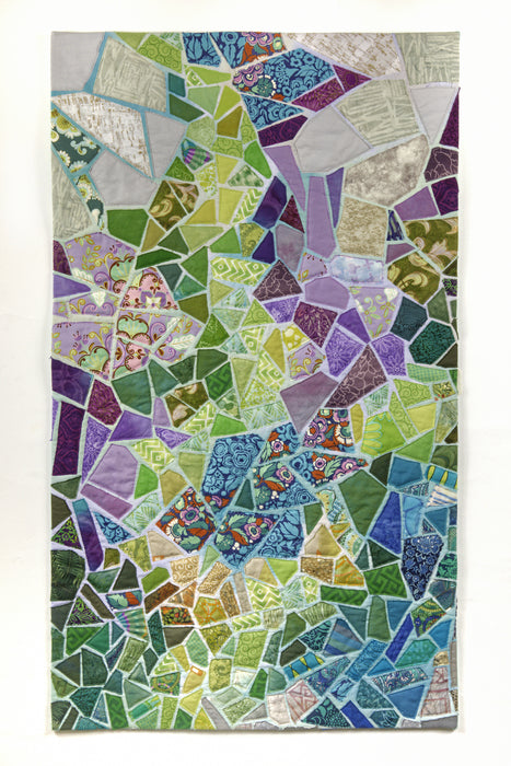 Trencadis - Ithaka Series, 2023, textile, 24 x 40 in. / 60.96 x 101.6 cm.