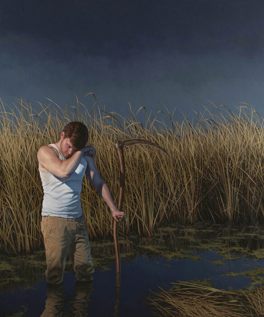 Maintain The Garden, 2022, oil on canvas, 84 x 70 in. / 213.36 x 177.8 cm.