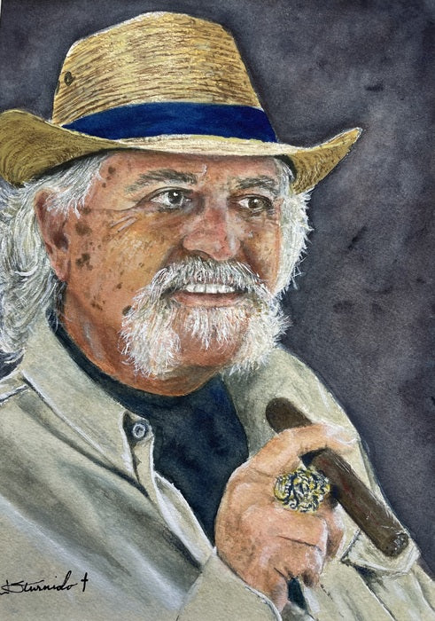 Rick, 2024, watercolor, 18 x 25 in. / 45.72 x 63.5 cm.