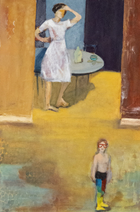 Searching for Nemo, 2024, oil on canvas, 36 x 24 in. / 91.44 x 60.96 cm.