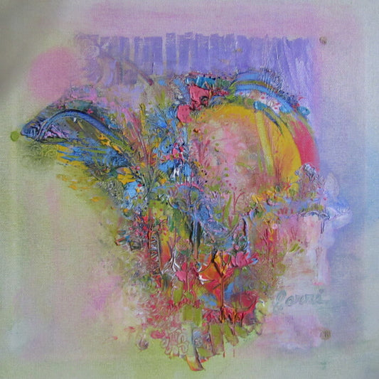 BYEEE, 2024, oil on canvas, 12 x 12 in. / 30.48 x 30.48 cm.