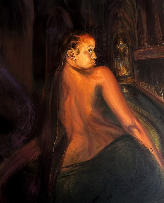 Back Series 4, 2024, oil paint, 36 x 24 in. / 91.44 x 60.96 cm.