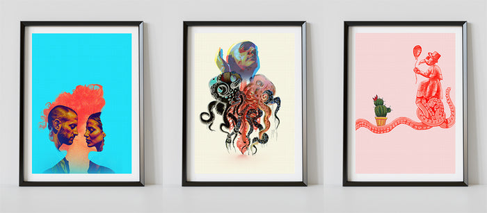 Collective Energy, 2024, mixed media, 12 x 40 in. / 30.48 x 101.6 cm.