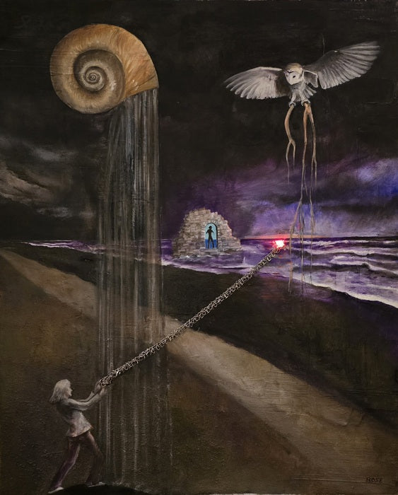 If I Could Turn Back Time, 2025, oil on canvas, 30 x 20 in. / 76.2 x 50.8 cm.
