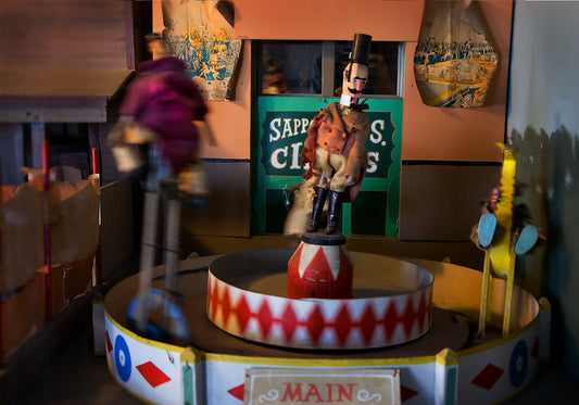 Ring Master, San Francisco, CA, 2020, archival canvas, 30 x 30 in. / 76.2 x 76.2 cm.