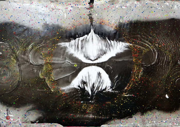 No. 114, 2022, mixed media, 62 x 42 cm. / 24.4 x 16.5 in.