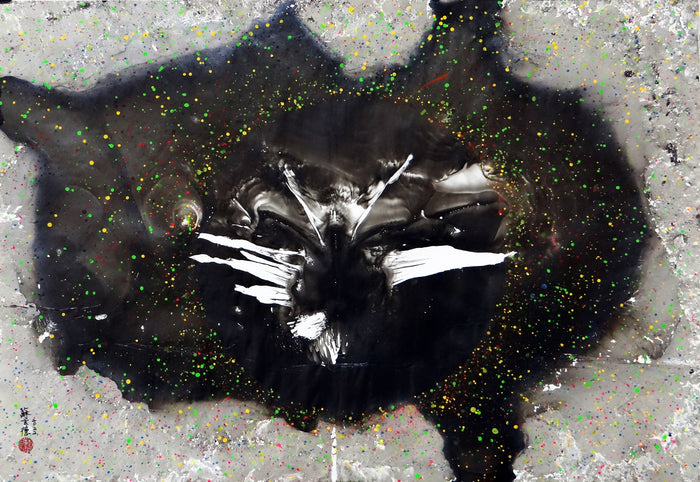 No. 115, 2022, mixed media, 62 x 42 cm. / 24.4 x 16.5 in.