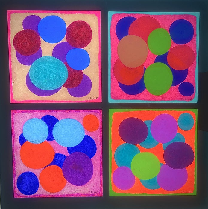02. 25. 25., 2025, oil pastel on cotton paper, 31 x 30 in. / 78.74 x 76.2 cm.