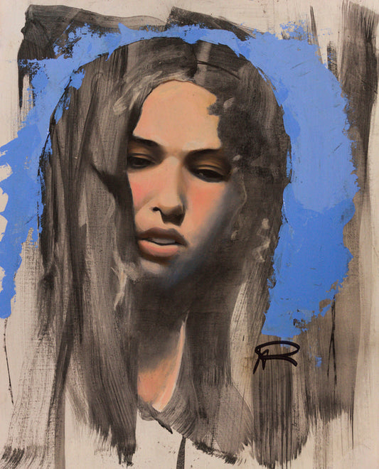 Known by Harris, 2022, mixed media, 26 x 22 in. / 66.04 x 55.88 cm.
