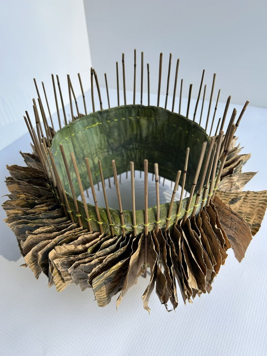 Full Turn, 2025, mixed media, 16 x 24 x 24 cm. / 6.2 x 9.44 x 9.44 in.