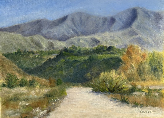The Meadows, 2024, oil on linen panel, 6 x 8 in. / 15.24 x 20.32 cm.