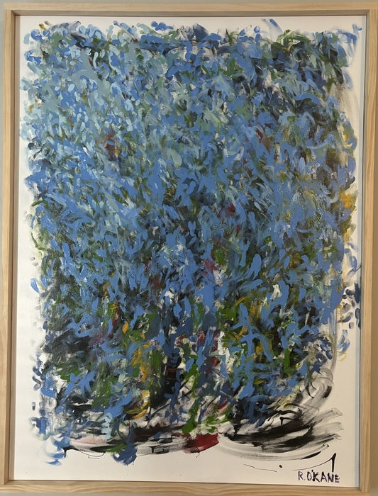 Silver Maple, 2024, acrylic, 48 x 36 in. / 121.92 x 91.44 cm.