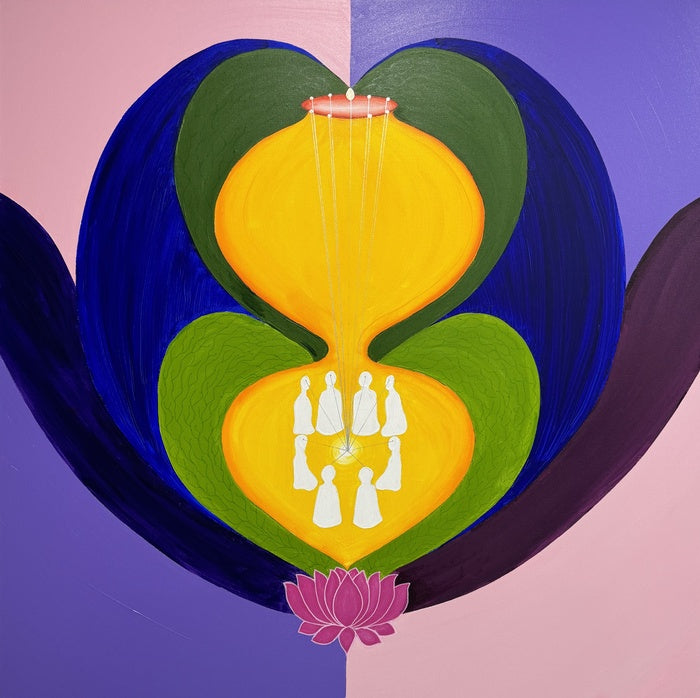 Establishment to Emerge the New Tree, 2024, limited giclee print, 36 x 36 in. / 91.44 x 91.44 cm.