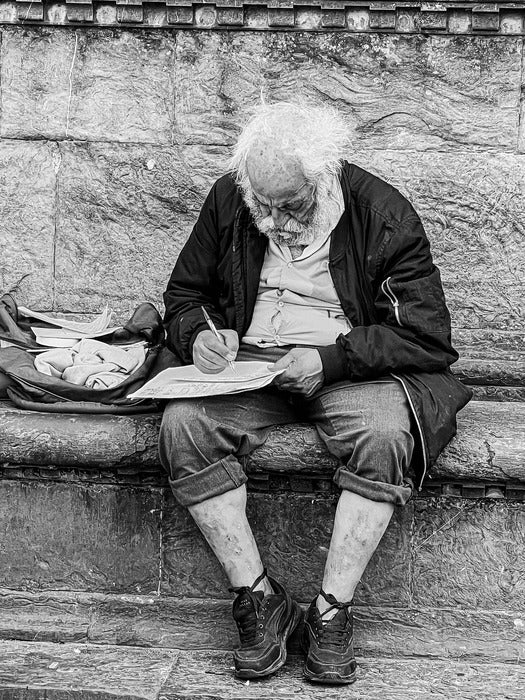 Il Poeta di Palazzo Vecchio, 2024, photography, 28 x 22 in. / 71.12 x 55.88 cm.