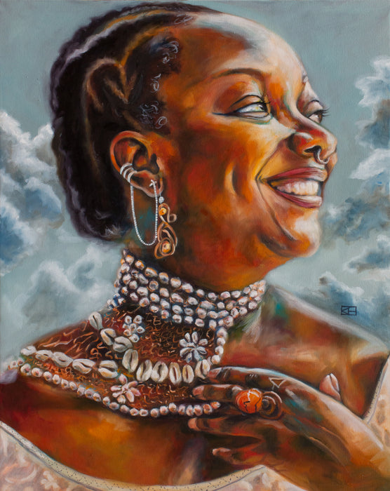 The Inevitability of Joy, 2024, oil on canvas, 30 x 24 in. / 76.2 x 60.96 cm.