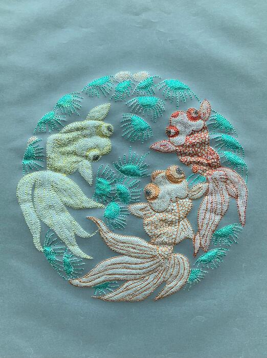 Freedom Dance, 2024, mixed media, 29 x 21 cm. / 11.4 x 8.2 in.
