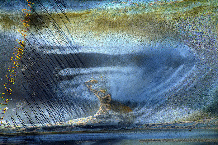 Mouse Defiant, Arising from the Eaton Fire, Altadena, 2025, mixed media, 13 x 18 in. / 33.02 x 45.72 cm.