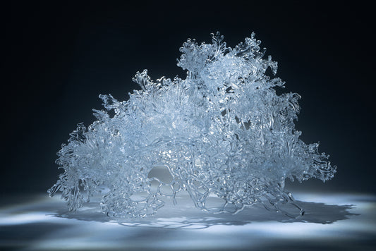 Ephemeral I, 2025, aluminum print, 60 x 40 x 3 cm. / 23.6 x 15.7 x 1.18 in.