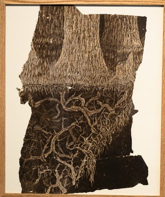Community, 2024, intaglio on handmade paper, 24 x 16 in. / 60.96 x 40.5 cm.