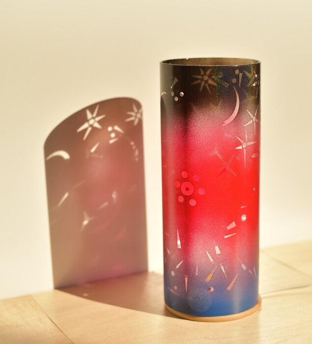 Star Birth, 2024, mixed media, 10 x 4 x 4 in. / 25.4 x 10.16 x 10.16 cm.