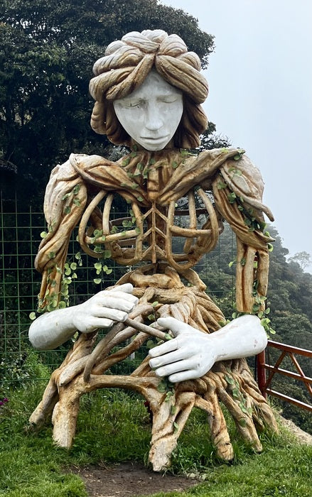 "La Novia de Baños", 2024, photography, 20 x 16 in. / 50.8 x 40.64 cm.