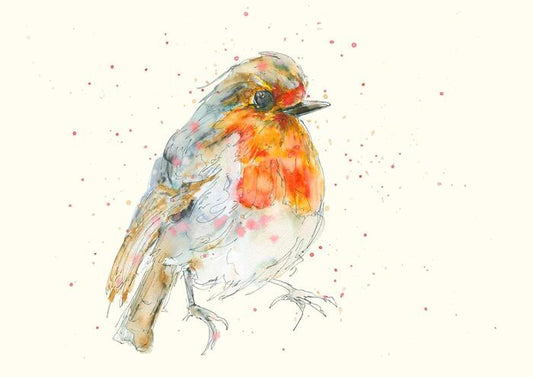 Robin '24, 2014, watercolor, 11 x 17 in. / 27.94 x 43.18 cm.