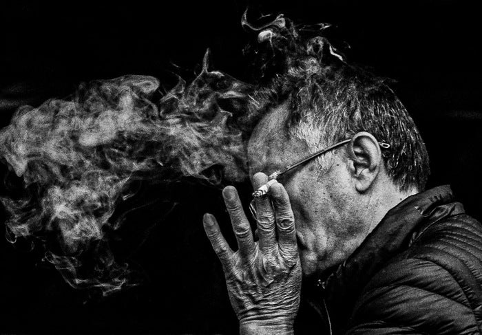 Smoke Point, 2025, digital photography on paper, 9 x 12 in. / 22.86 x 30.48 cm.