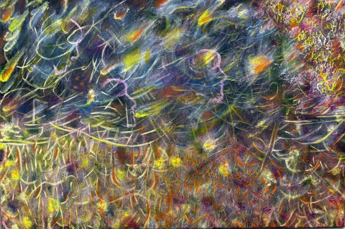 Ghost Stories, 2025, acrylic on canvas, 20 x 24 in. / 50.8 x 60.96 cm.