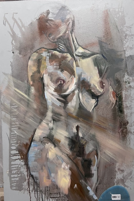 Beneath the Surface, 2024, oil on canvas, 40 x 30 in. / 101.6 x 76.2 cm.