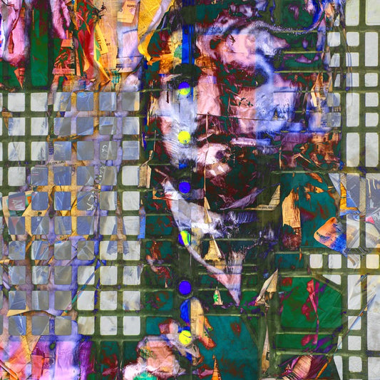 Repression (Within Sight Of Home), 2024, metal photographic print, 16 x 16 in. / 40.64 x 40.64 cm.