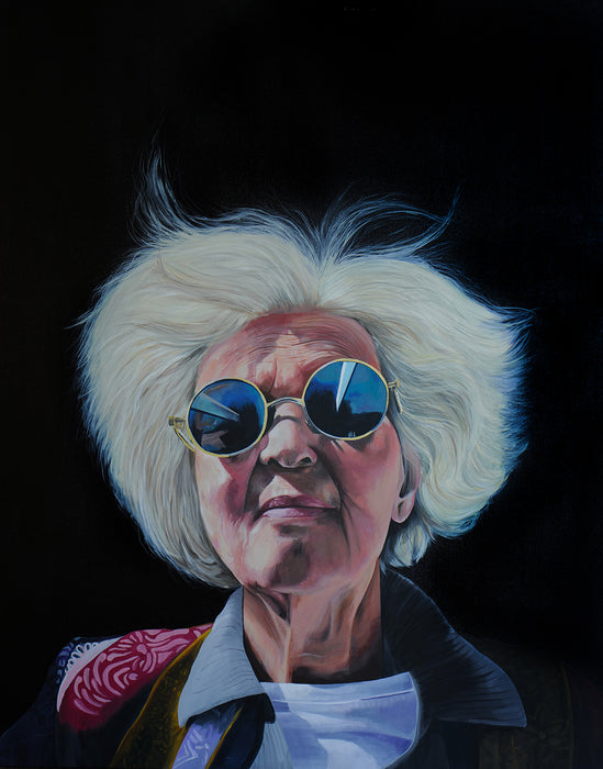 Alice, 2025, acrylic on canvas, 60 x 48 in. / 152.4 x 121.92 cm.