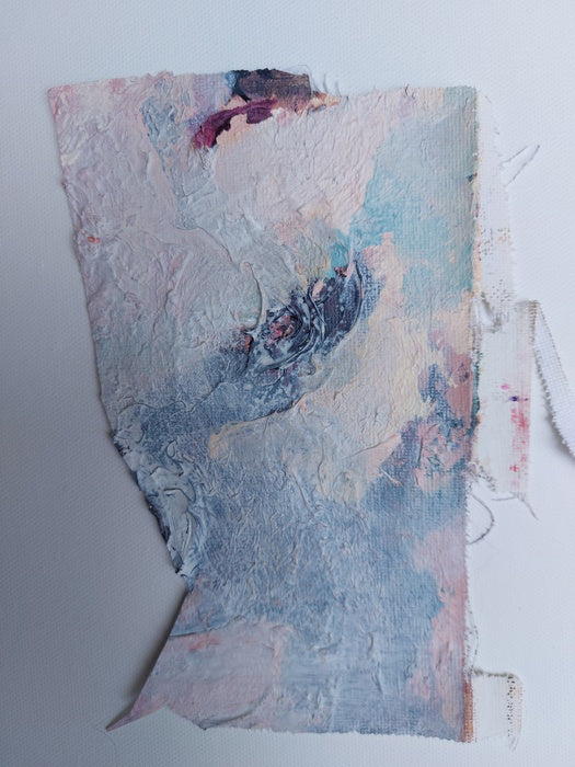Storm's Destruction, 2024, oil painting, 10 x 8 in. / 25.4 x 20.32 cm.
