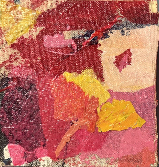Art Square, 2024, mixed media, 5 x 5 in. / 12.7 x 12.7 cm.