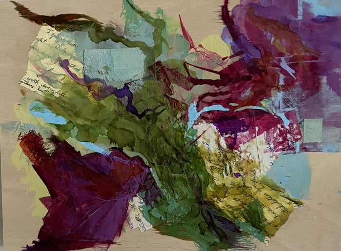 Sweet Memories, 2025, acrylic, 9 x 12 in. / 22.86 x 30.48 cm.