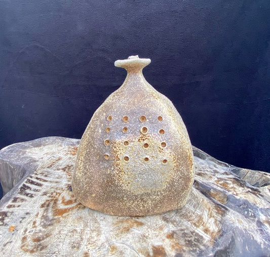 Pippa Bud Vase, 2024, ceramic, 5 x 4.75 x 3 in. / 12.7 x 12.06 x 7.62 cm.