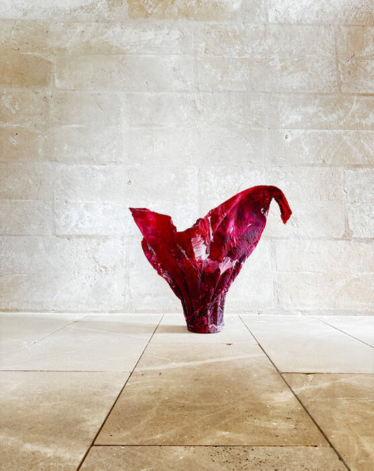 Soma 01 (in Carnazione series), 2025, sculpture, 60 x 60 x 70 cm. / 23 x 23 x 27 in.