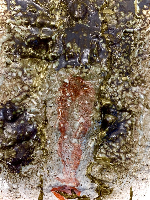 Matrix, 2023, glazed ceramic, 14 x 10 in. / 35.56 x 25.4 cm.